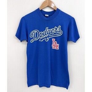 Vintage 70’s LA Dodgers T Shirt Women’s Medium Baseball
